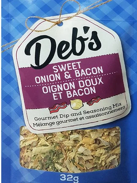 Sweet Onion & Bacon Dip Mix - Deb's Dips