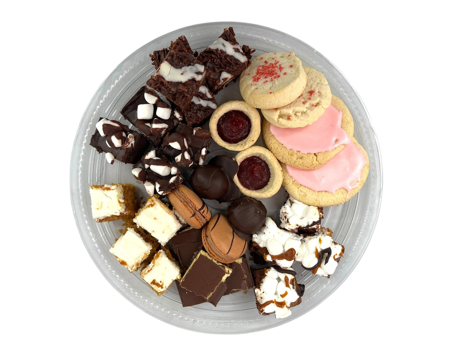 Valentine's Baked Goods Party Platter