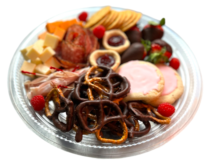 Valentine's Charcuterie and Chocolate Tray 12"