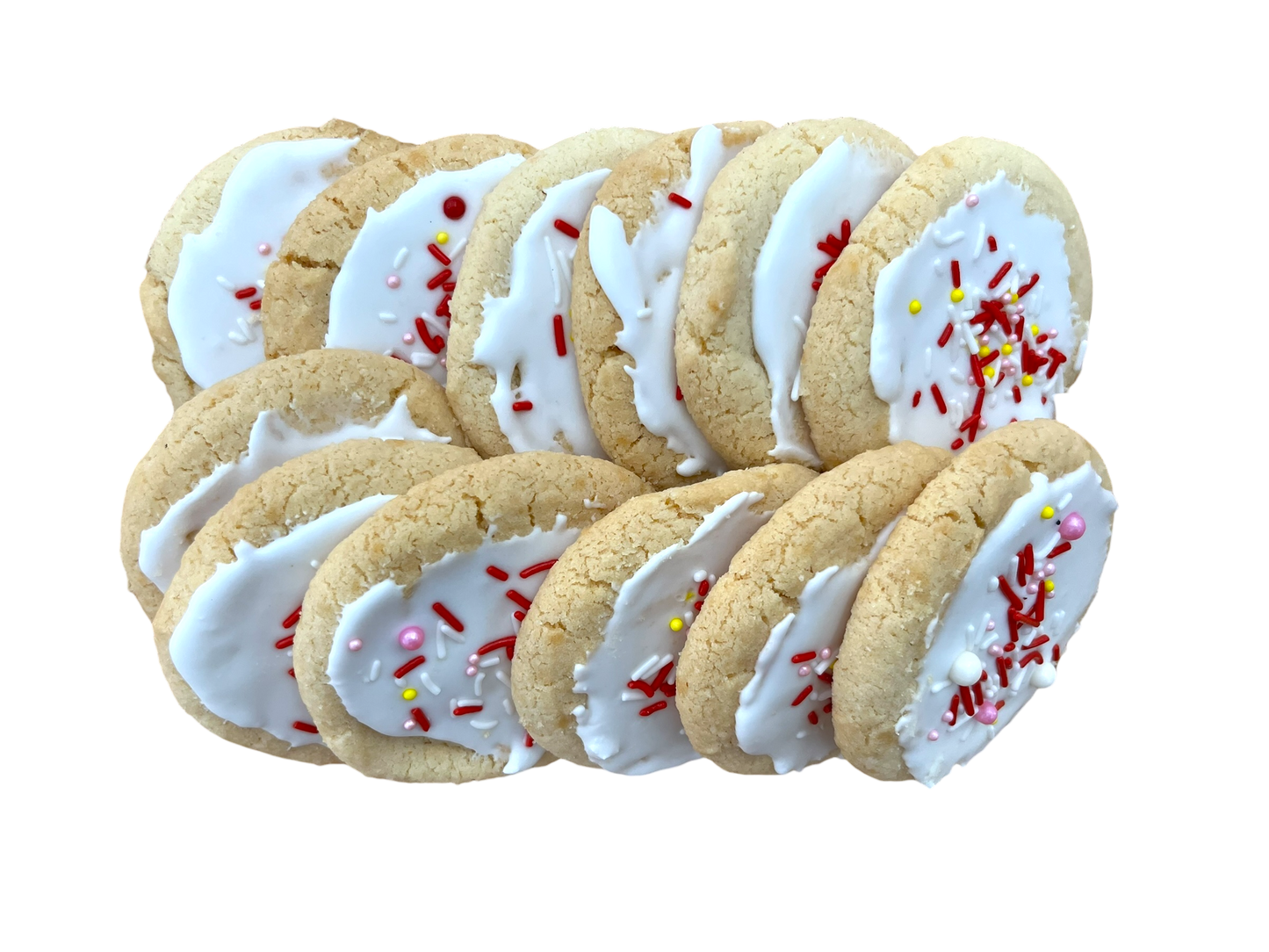 Valentine's Sugar Cookies 12pk