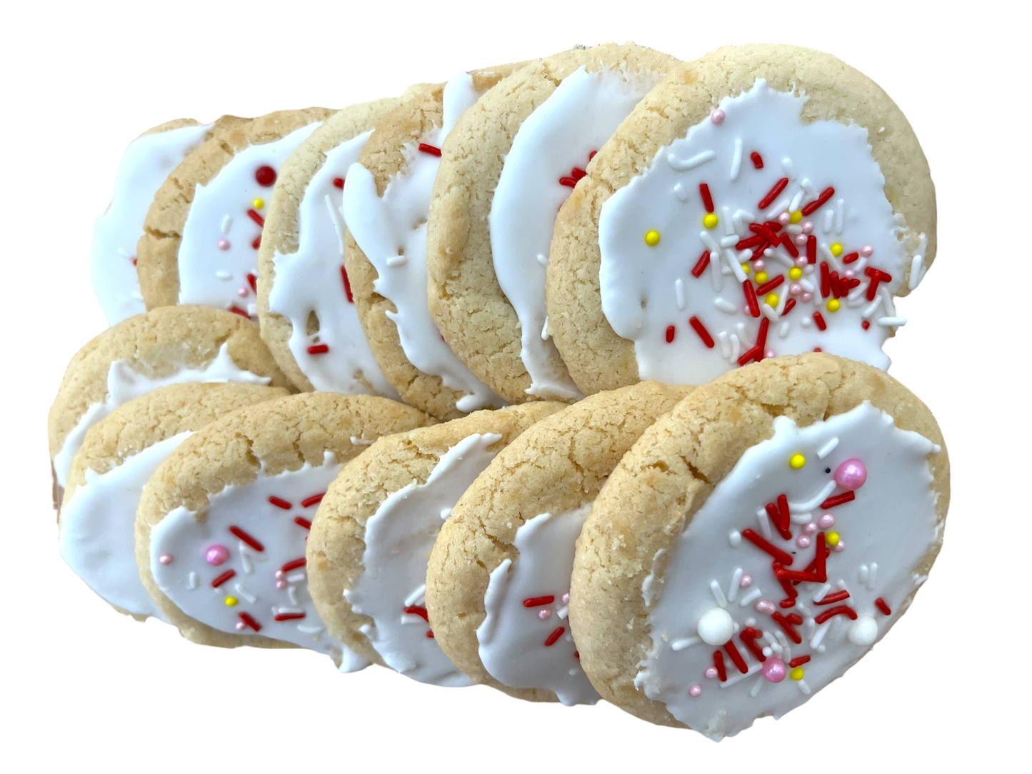 Valentine's Sugar Cookies 12pk
