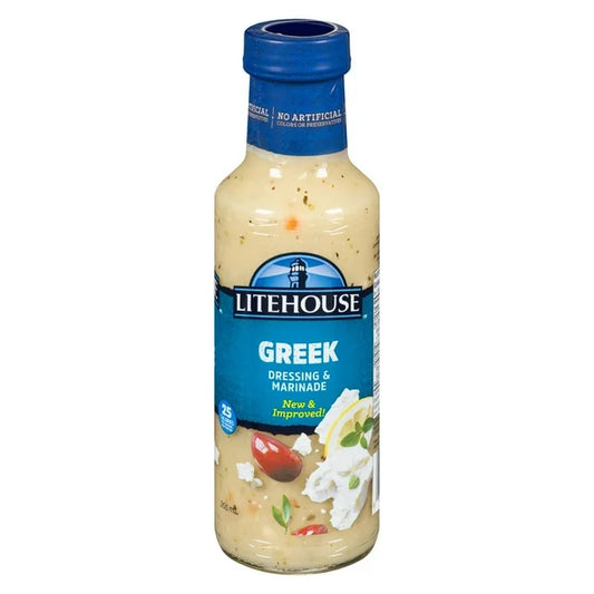 Greek Dressing and Marinade - Litehouse - 355ml