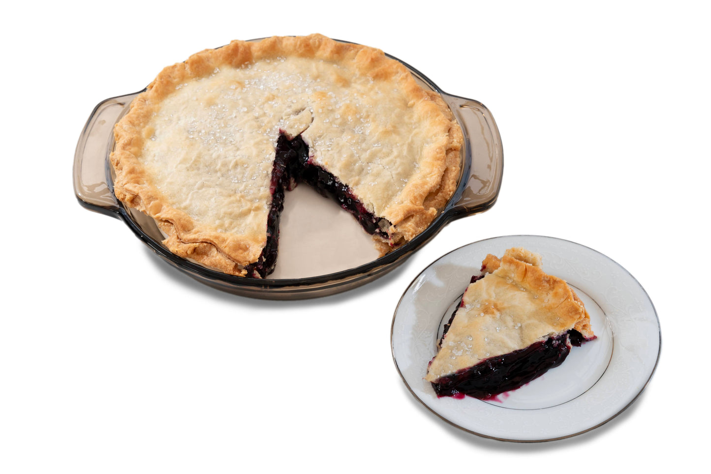 Homemade Blueberry Pie