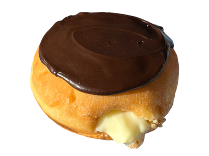 Homemade Boston Cream Donut