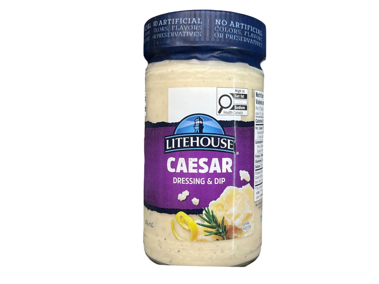 Caesar Salad Dressing - Litehouse - 384mL
