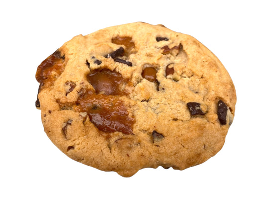 Homemade Caramel Toffee Pecan Cookies