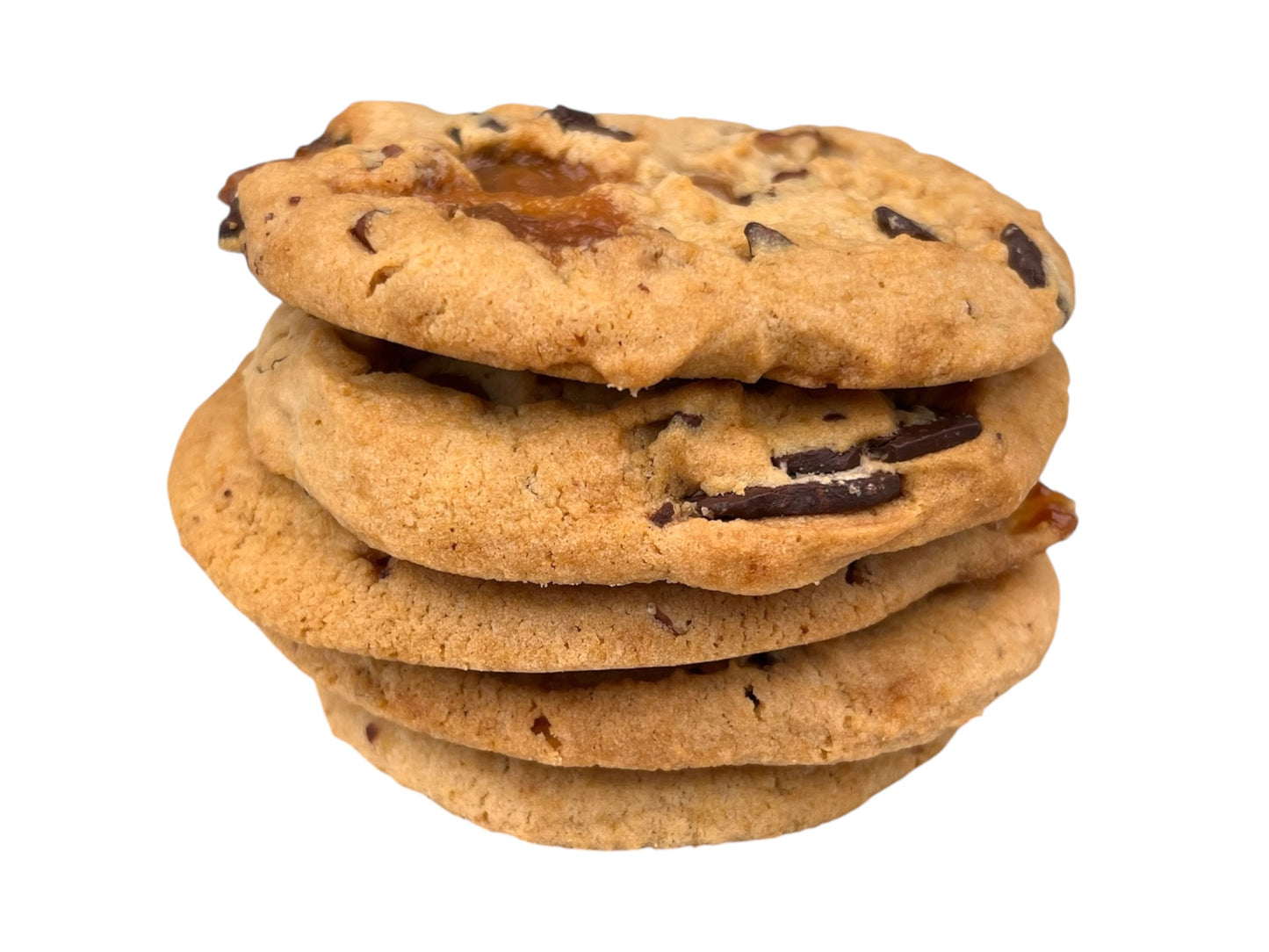 Homemade Caramel Toffee Pecan Cookies