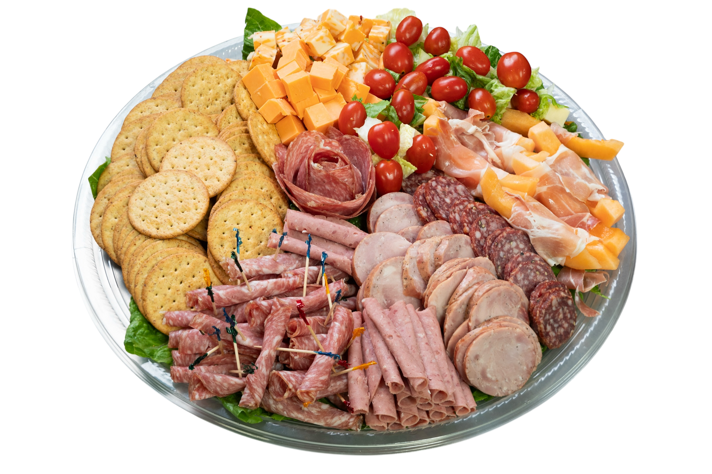 Large Meat, Cheese, and Crackers Tray (18")