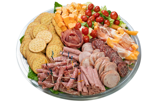 Large Meat, Cheese, and Crackers Tray (18")