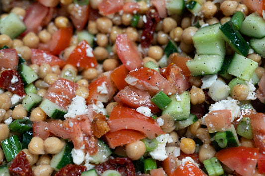 Party size Greek Chic Pea Salad - 12" x 20"