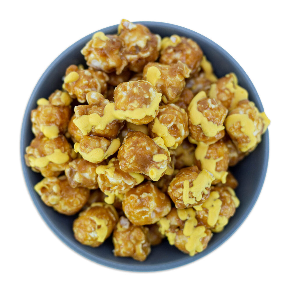 Lemon Meringue Caramel Popcorn