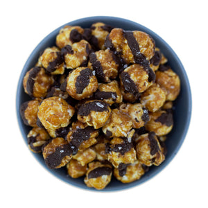Salted Chocolate Caramel Popcorn