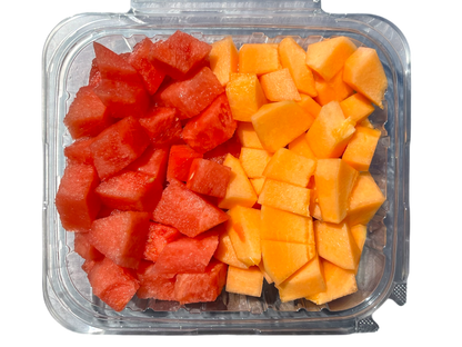 Fresh Cut Cantaloupe & Watermelon