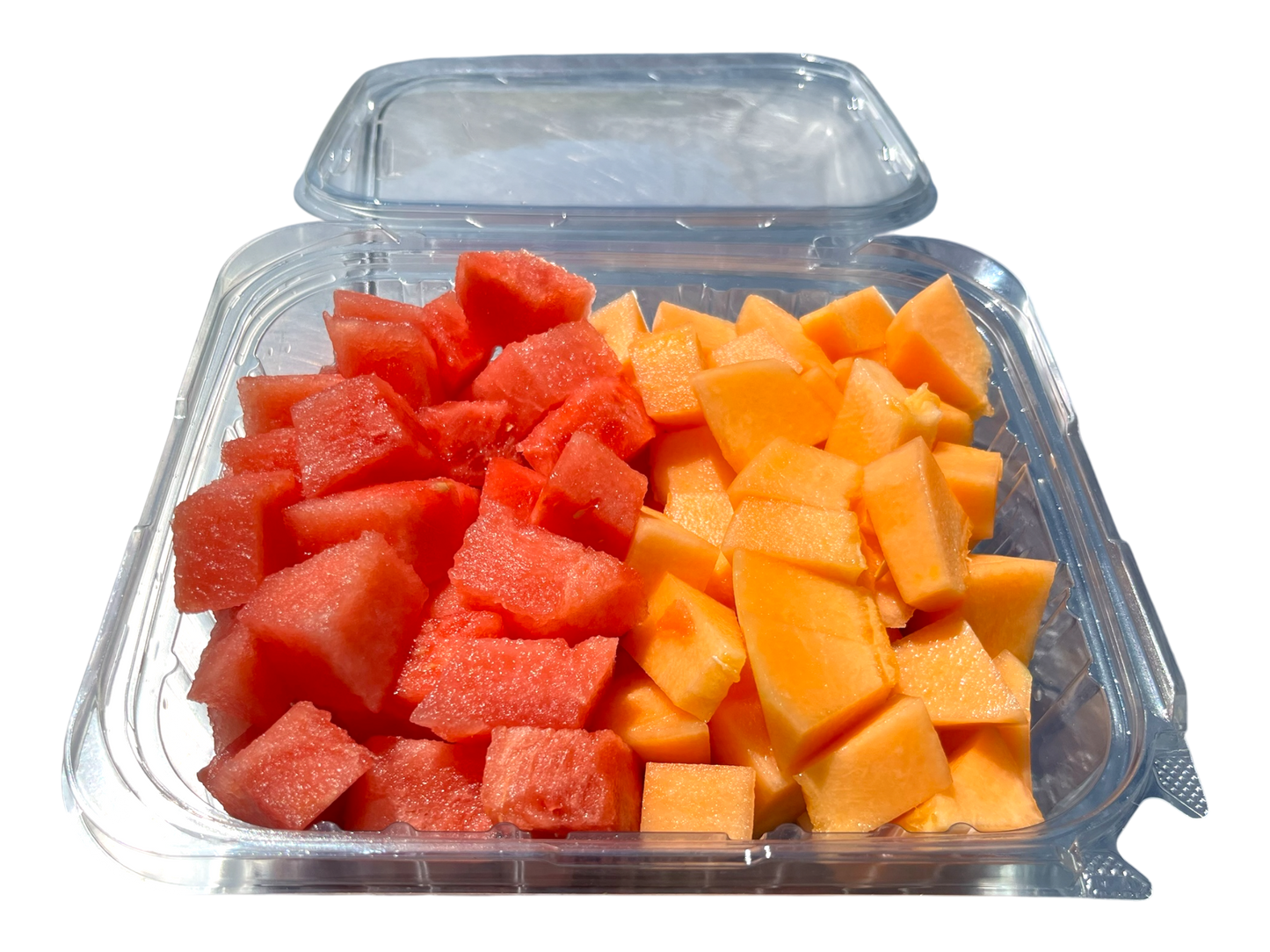 Fresh Cut Cantaloupe & Watermelon