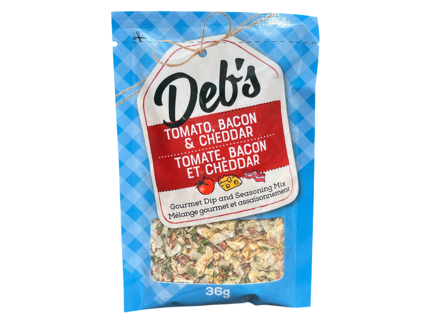 Tomato, Bacon & Cheddar Dip Mix - Deb's Dips