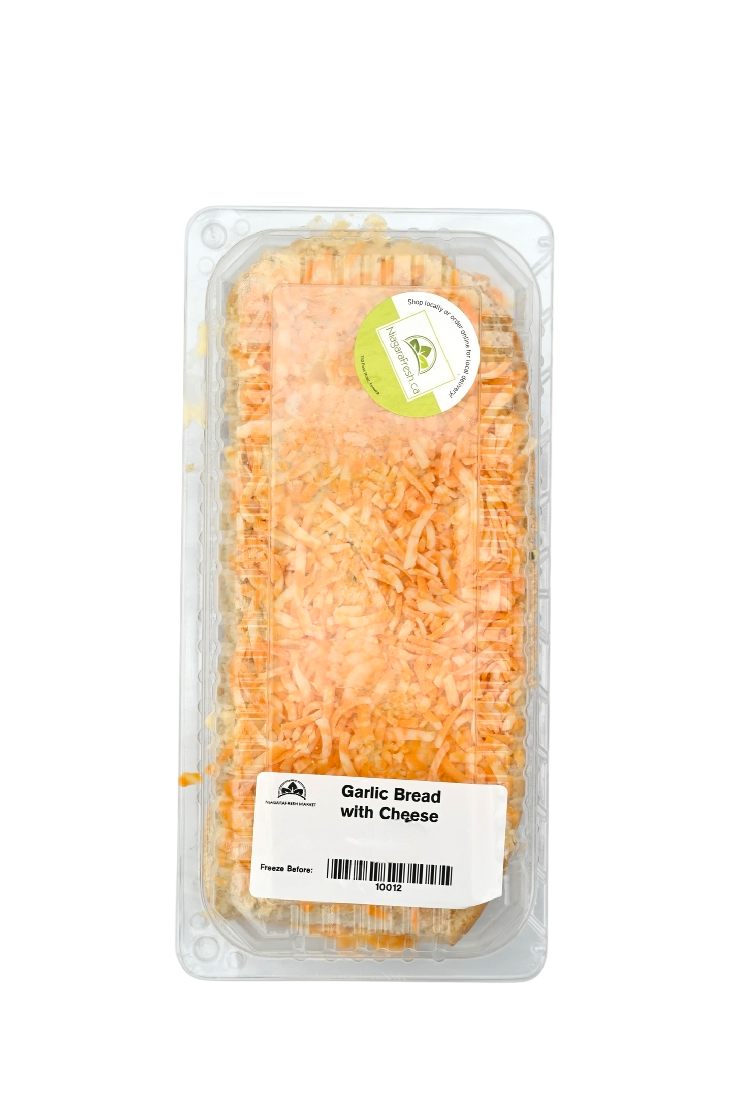 Frozen Homemade Garlic Bread with Cheese