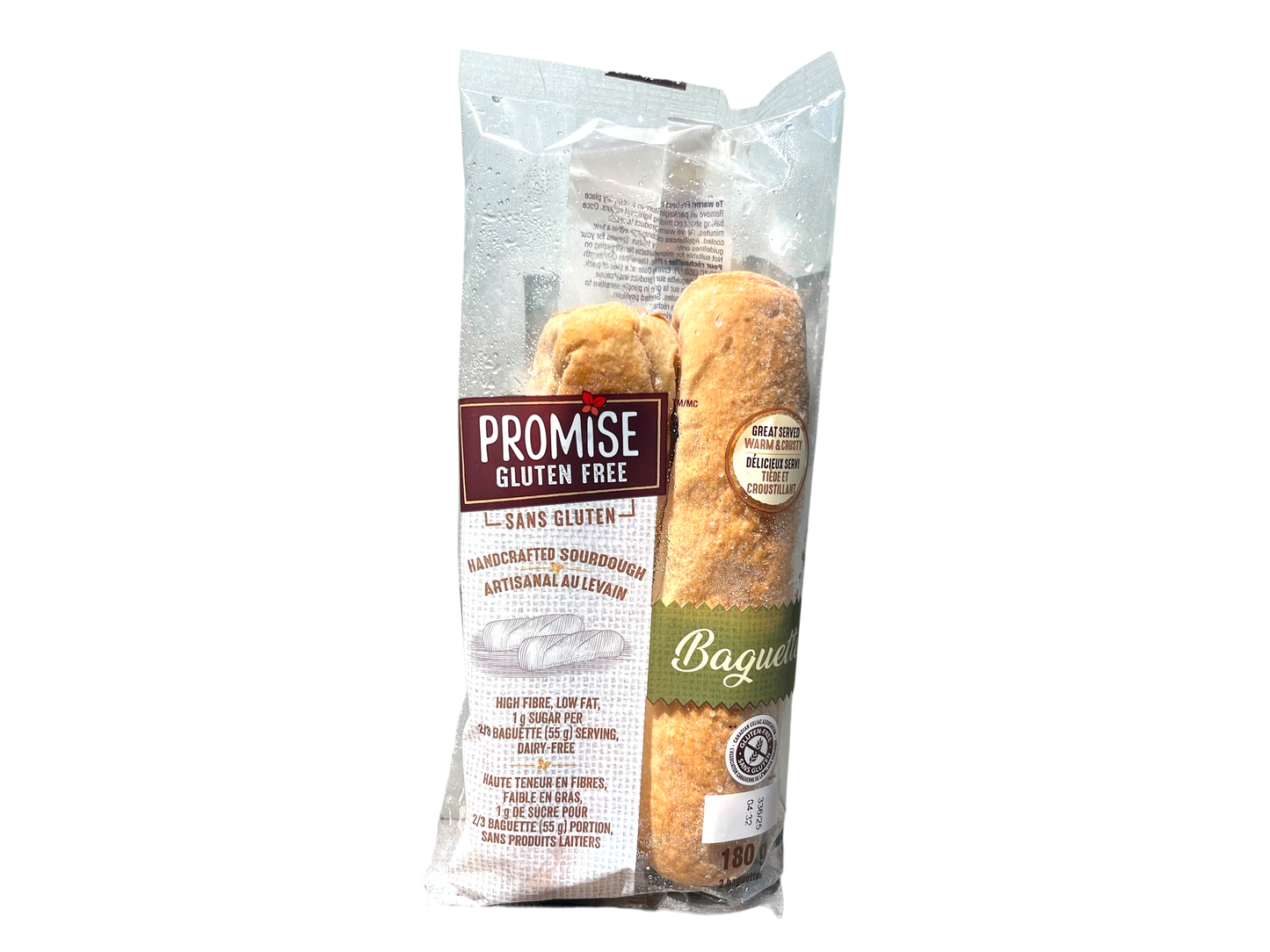 Promise Gluten Free Sourdough Baguettes - 2 Pack
