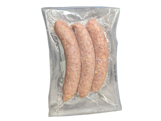 Garlic & Cheddar Sausages