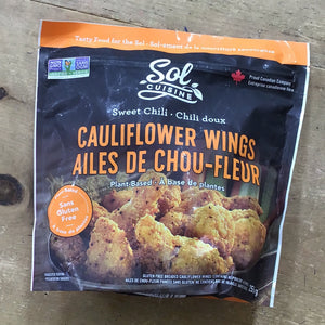 Sol Cuisine Sweet Chili Cauliflower Wings - 225g - Frozen