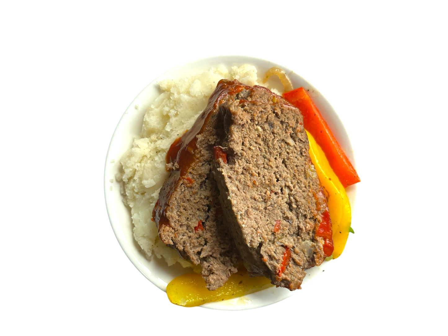 Meatloaf with Mashed Potatoes