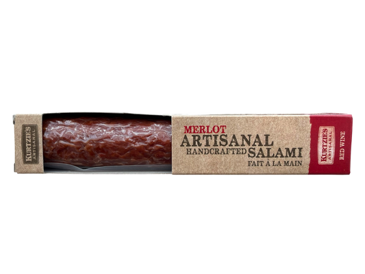 Merlot Artisinal Salami - Red Wine