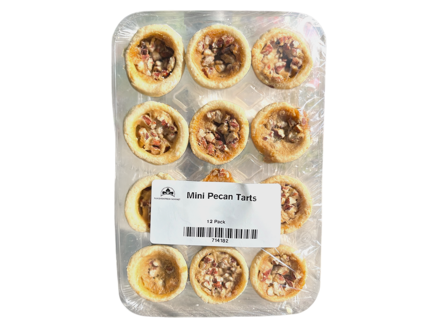 Homemade Mini Pecan Butter Tarts - 12 Pack - Frozen