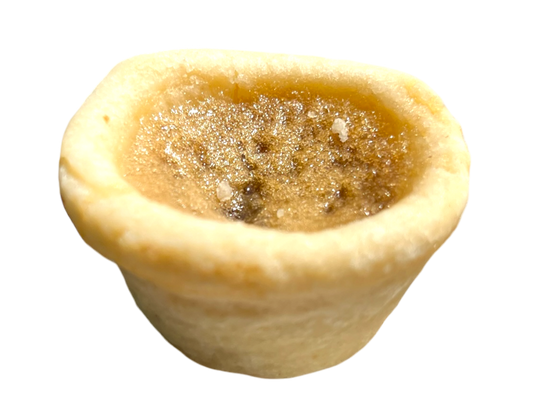 Homemade Mini Plain Butter Tarts Tarts - 12 Pack - Frozen