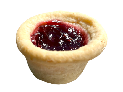Homemade Mini Raspberry Tarts - 12 Pack - Frozen