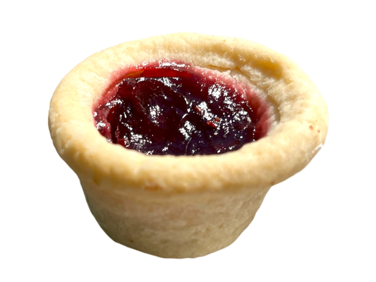Homemade Mini Raspberry Tarts - 12 Pack - Frozen