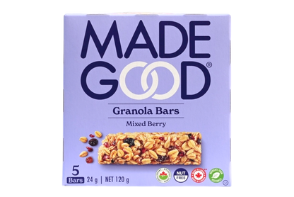 Made Good Granola Bars - Mixed Berry - 5x24g