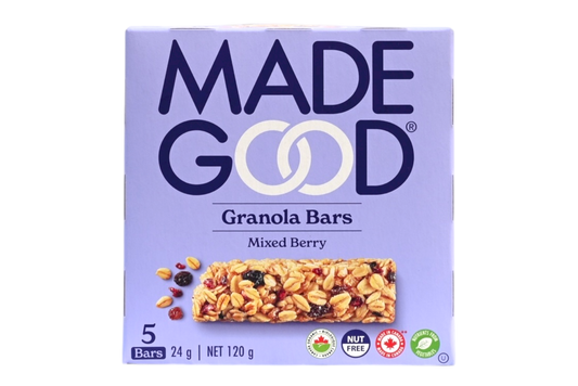 Made Good Granola Bars - Mixed Berry - 5x24g
