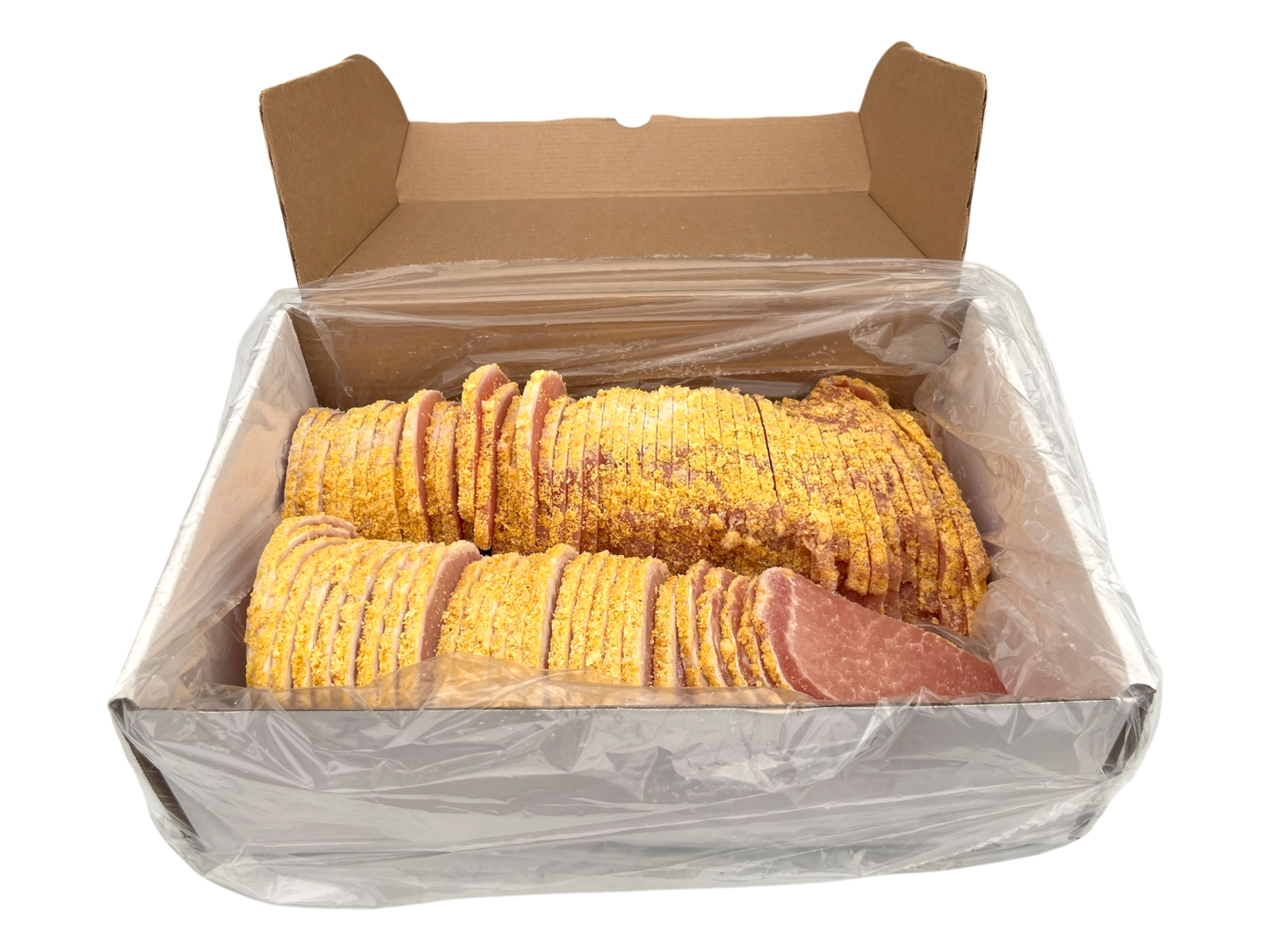 Big Red Sliced Peameal Bacon - 11 lbs (about 100 slices)