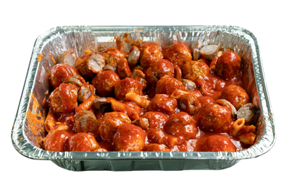 Penne, Sausage, and Meatballs in Tomato Sauce - 2kg