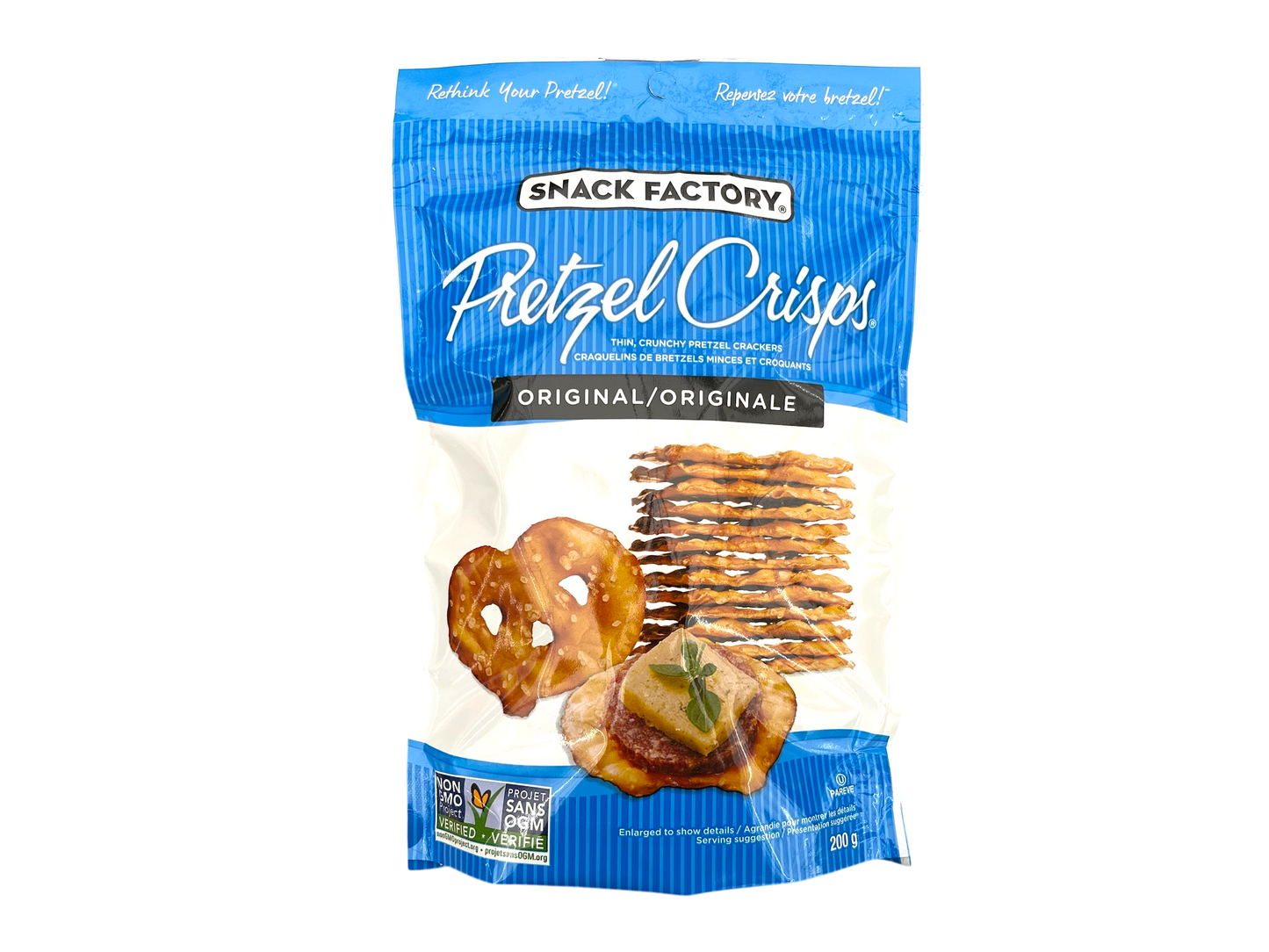 Snack Factory Original Pretzel Crisps - 200g
