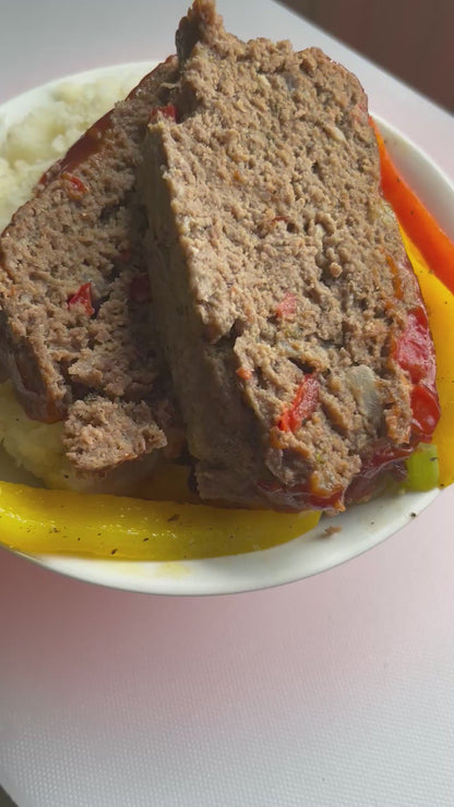 Meatloaf with Mashed Potatoes
