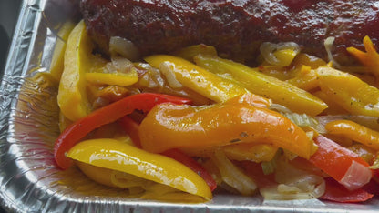 Meatloaf with Sautéed Vegetables and mashed potatoes - 2kg