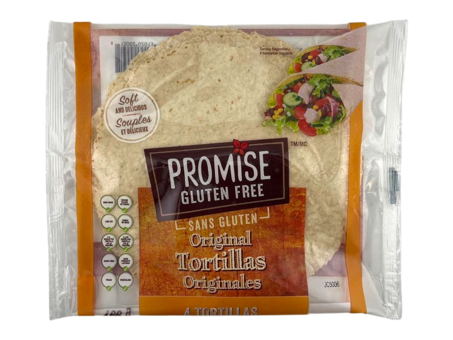 Promise Gluten Free Original Tortillas - 4 Pack