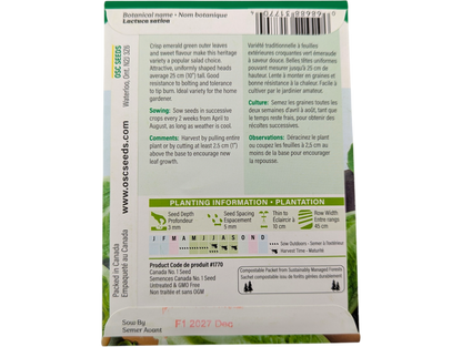 Romaine Lettuce Paris Island COS