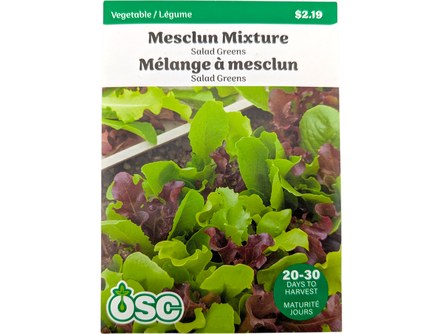 Mesclun Mixture Salad Greens