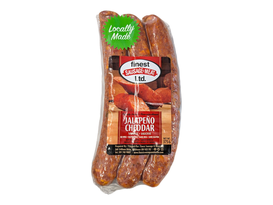 Jalapeno Cheddar Smoked Sausages - 3 pack -375g