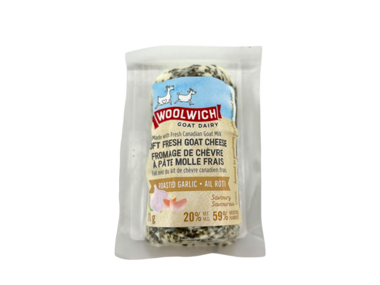 Woolwich Soft Fresh Goat Cheese 113g - Roasted Garlic