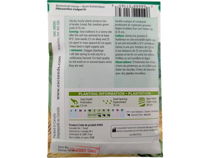 Beans Romano 11 Bush