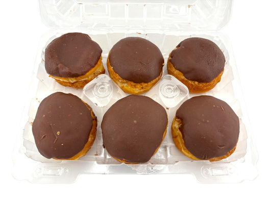 Mini Boston Cream Donuts - 6 Pack