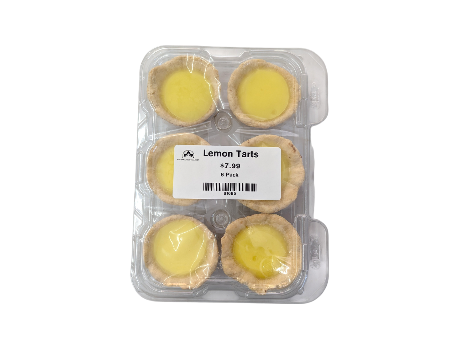 Lemon Tarts - 6 Pack - Frozen