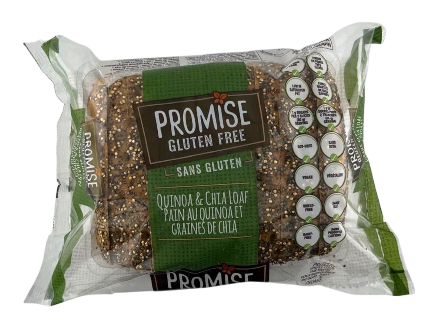 Promise Gluten Free Quinoa & Chia Bread Loaf - 480g