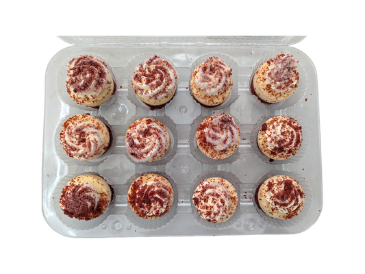 Mini Red Velvet Cheesecakes - 12 pack