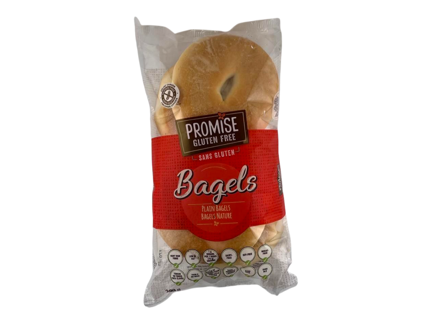 Promise Gluten Free Plain Bagels - 4 Pack