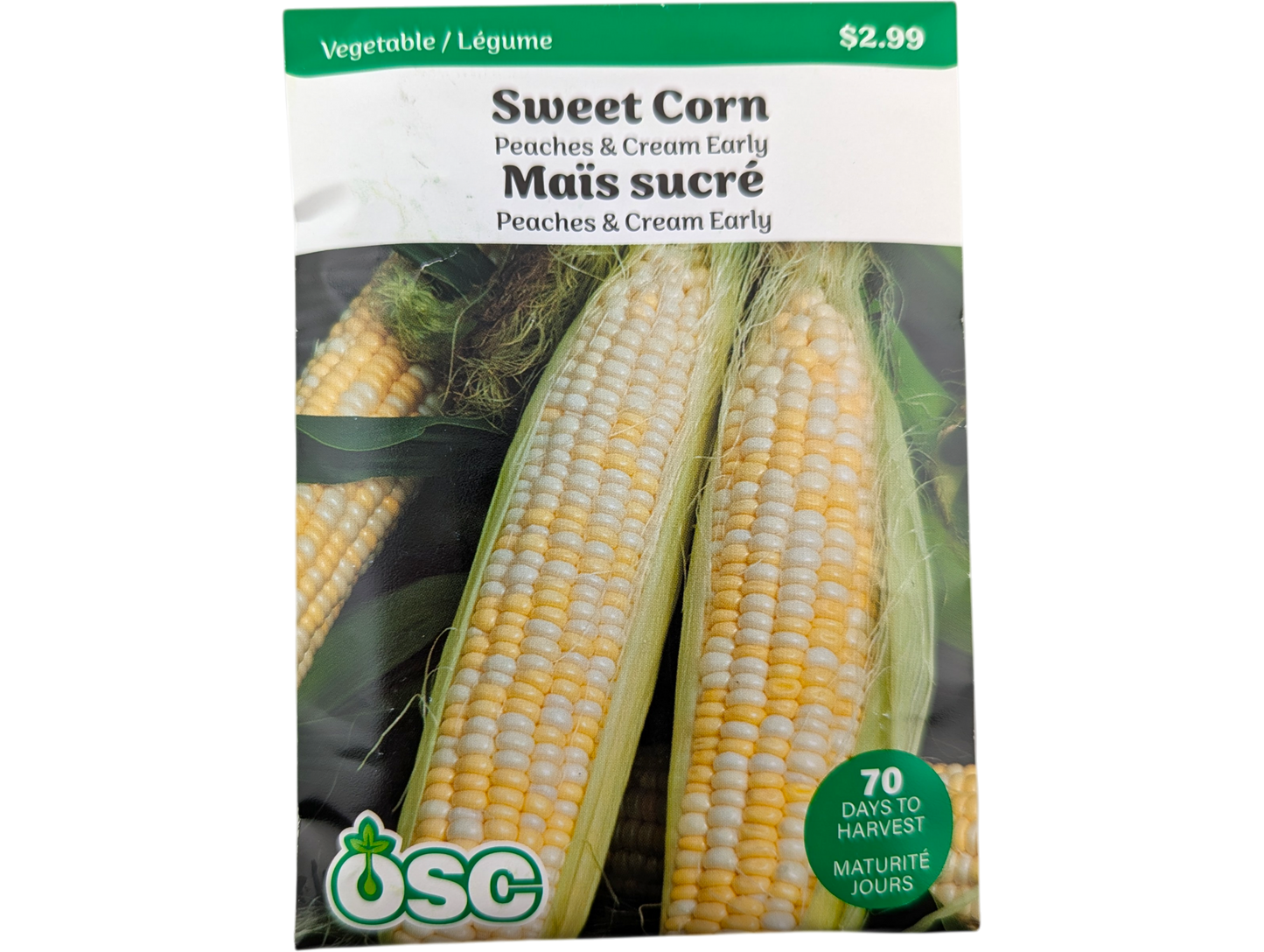 Sweet Corn Peaches & Cream Early