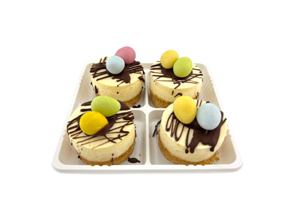 4 Pack of Mini Egg Cheesecakes