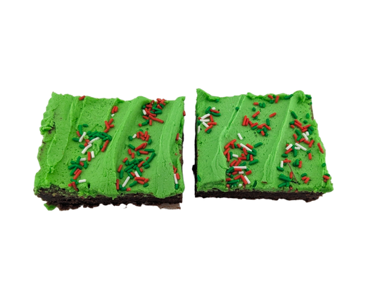 Homemade Mint Brownies - 2 Pack
